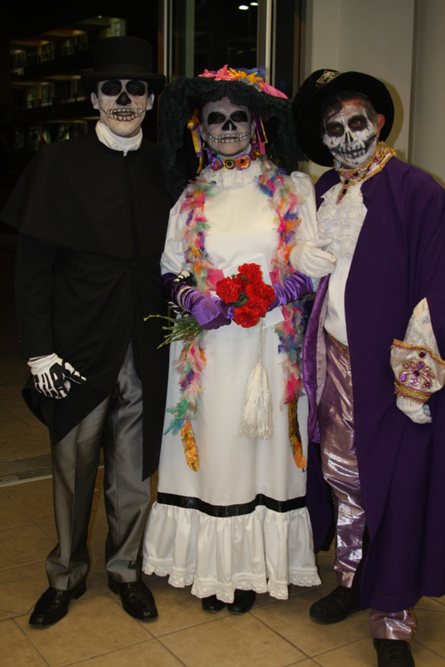 se presentó la Catrina,